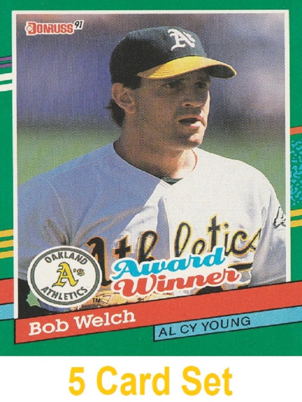 Bob Welch MLB Baseball Card Collection